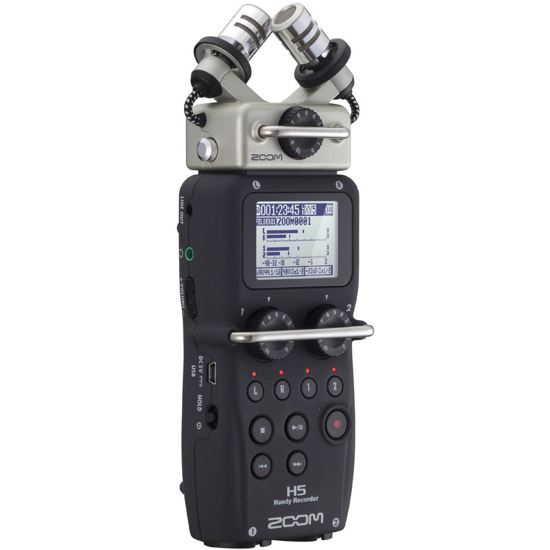 Zoom H5 digital recorders, alternate view 3