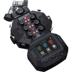 Zoom H8, digital recorders, front view