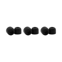 Shure EACYF1-6S Black Foam Sleeves (Small, 3 Pair)