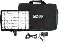 Ledgo E268C 26.8W Bi-Color Kit Egg Crate & Bag