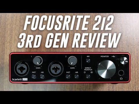 Focusrite Scarlett 2i2 Studio 3rd Gen 